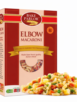 Bake Parlor Elbow Macaroni – 400g (Box) 