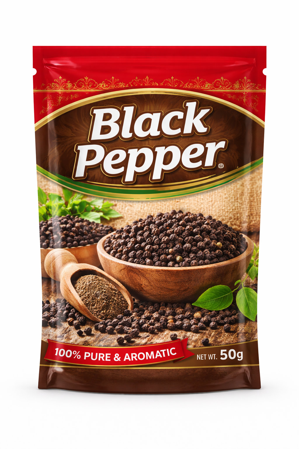 Black Pepper (Kali Mirch) – 50g