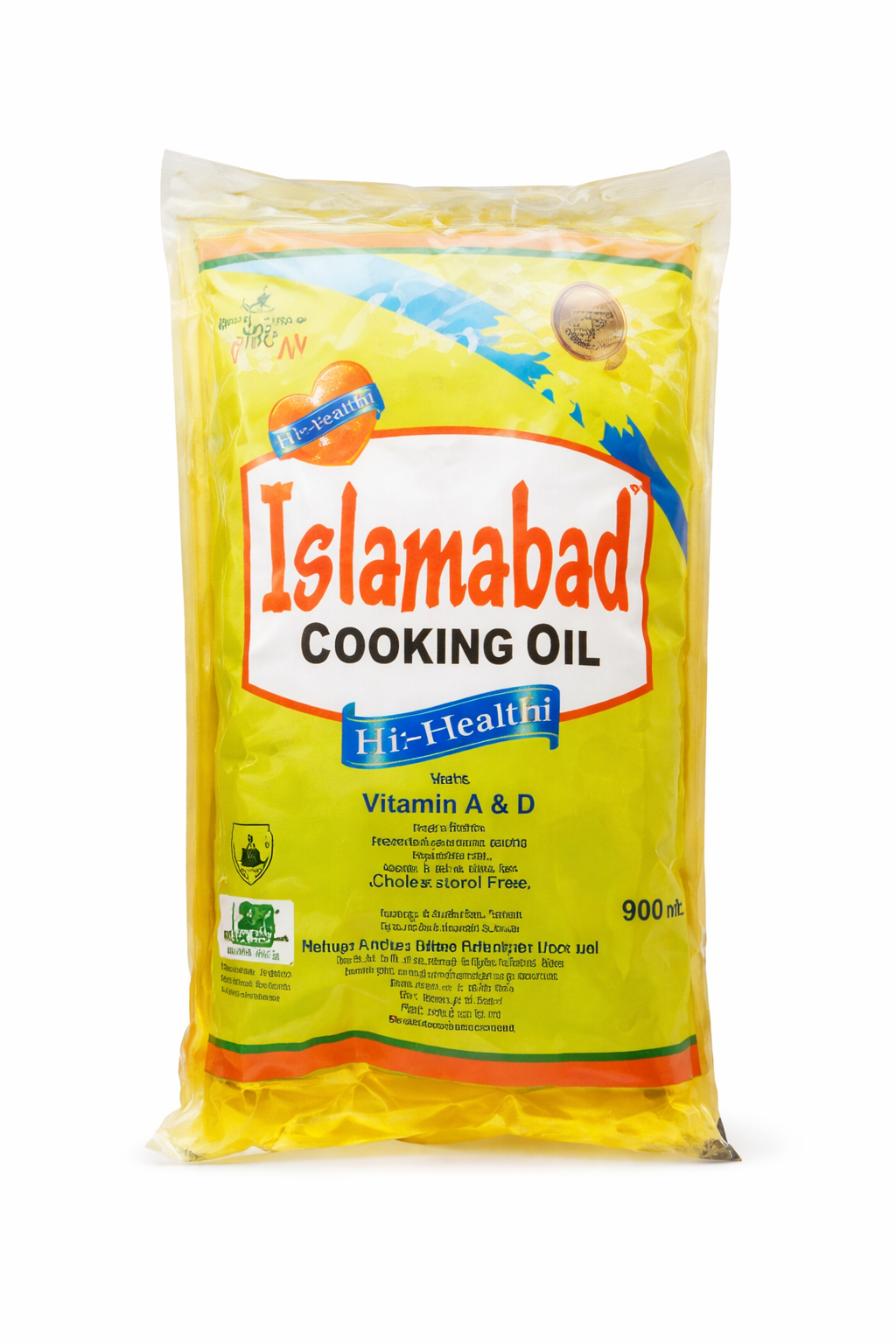 Islamabad Cooking Oil – 900ml (Pouch)